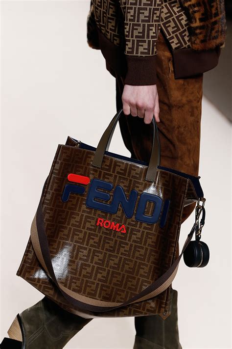 fendi x fila handbag|fila x fendi clothing.